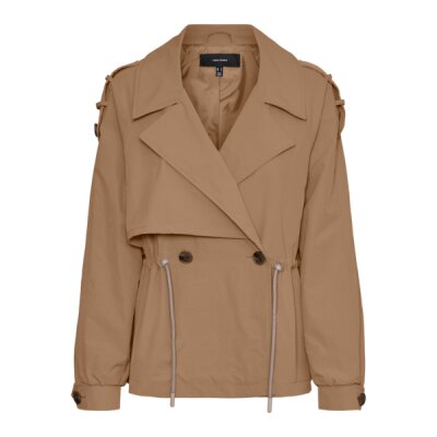 ΓΥΝΑΙΚΕΙΑ ΚΟΝΤΗ ΚΑΠΑΡΤΙΝΑ ΤΑΜΠΑ VERO MODA VMBRAVESIENNA SHORT TRENCHCOAT 10322857