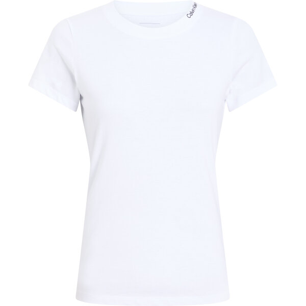 J20J225540YAA_F ΓΥΝΑΙΚΕΙΑ ΜΠΛΟΥΖΑ LOGO ELASTIC T-SHIRT CALVIN KLEIN J20J225540-YAA - Image 1