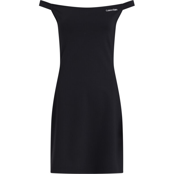 J20J225541BEH_F ΓΥΝΑΙΚΕΙΟ ΦΟΡΕΜΑ LOGO ELASTIC MILANO BARDOT DRE CALVIN KLEIN J20J225541-BEH - Image 3