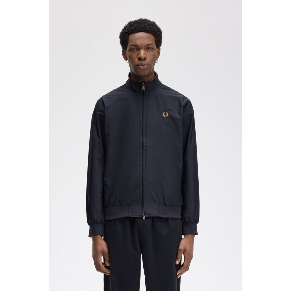 J2660_248_V2_BASELINE_MOD1_FRONT Ανδρικό Μπουφάν FRED PERRY Brentham Jacket J2660 Μπλε S/S25 - Image 1
