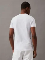 Ανδρική Μπλούζα CALVIN KLEIN CORE MONOGRAM SLIM J30J320935 Λευκό - Image 2