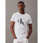 Ανδρική Μπλούζα CALVIN KLEIN CORE MONOGRAM SLIM  J30J320935 Λευκό