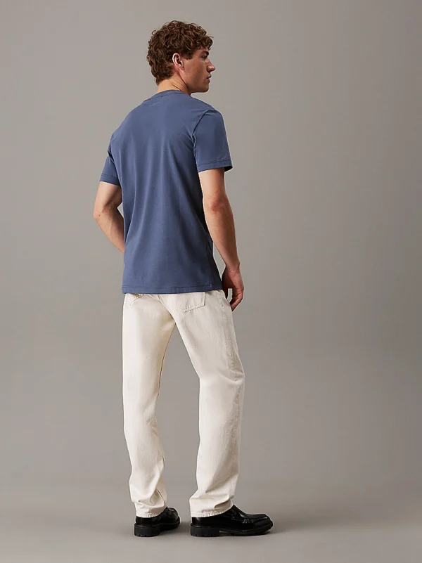 Ανδρική Μπλούζα CALVIN KLEIN HEAVY REGULAR J30J36683 Μπλε - Image 2