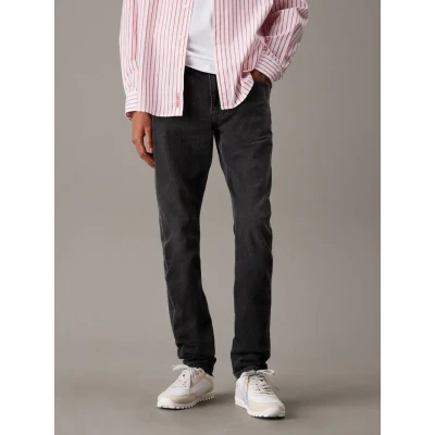 Ανδρικό Παντελόνι Τζιν CALVIN KLEIN SLIM TAPER J30J327149 Μαύρο