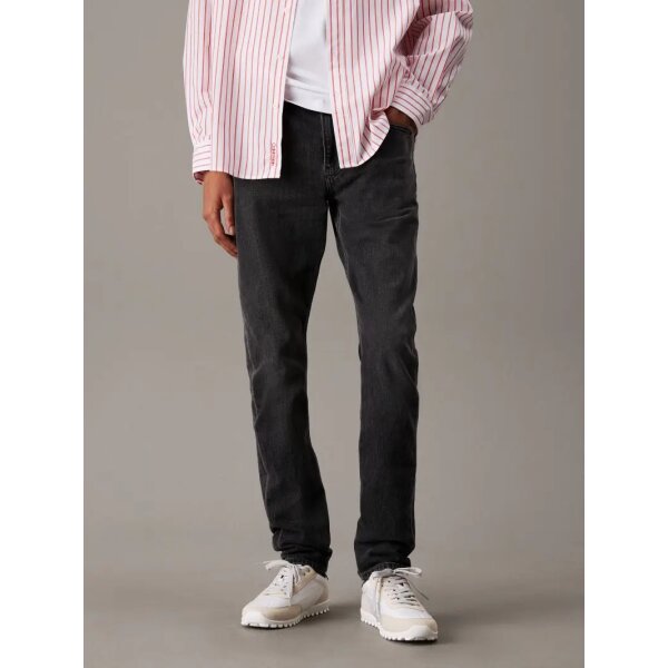 J30J3271491BY_MO-F1 Ανδρικό Παντελόνι Τζιν CALVIN KLEIN SLIM TAPER J30J327149 Μαύρο - Image 1