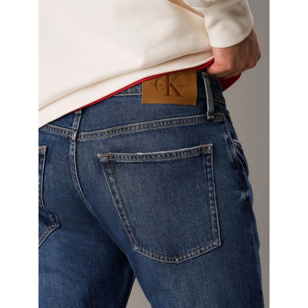 Ανδρικό Παντελόνι Τζιν CALVIN KLEIN SLIM  J30J327156 Μπλε - Image 2