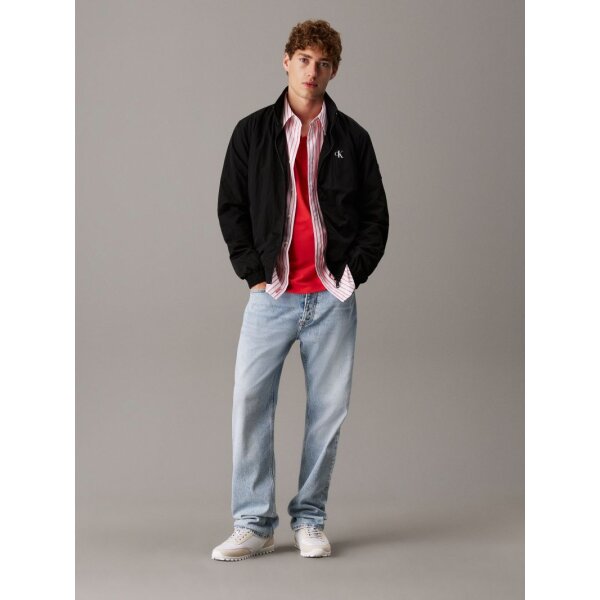 Ανδρικό Μπουφάν CALVIN KLEIN UNPADDED HARRINGTON J30J327373 Μαύρο - Image 2