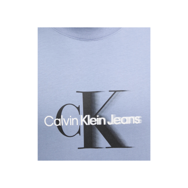 Ανδρική Μπλούζα CALVIN KLEIN MONOLOGO SHIFT J30J327471 Μπλε - Image 2