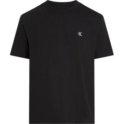 Ανδρική Μπλούζα CALVIN KLEIN SERIF FONT GRAPHIC J30J327473 Μαύρο