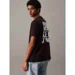 Ανδρική Μπλούζα CALVIN KLEIN PAINTED J30J327523 Μαύρο - Image 4