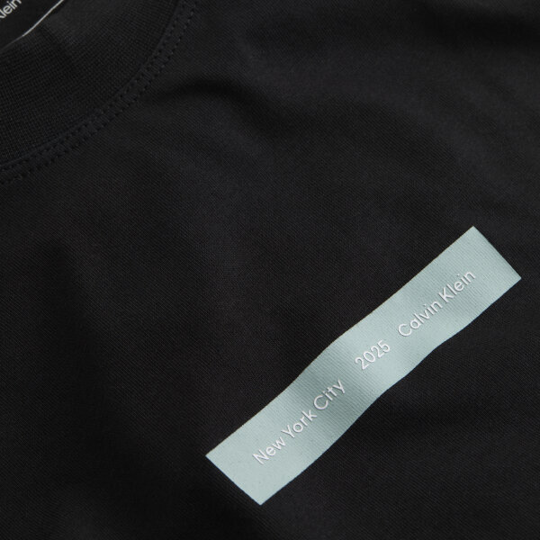 Ανδρική Μπλούζα CALVIN KLEIN NYC2025 J30J327524 Μαύρο - Image 2