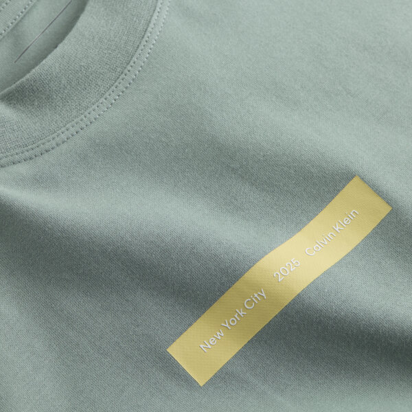 Ανδρική Μπλούζα CALVIN KLEIN NYC 2025 J30J327524 πράσινο - Image 2