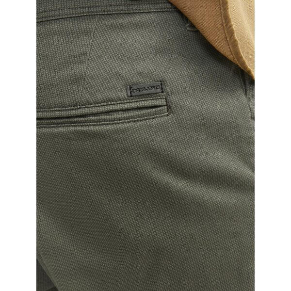 Ανδρική Βερμούδα JACK & JONES CHINO 12230336 Relaxed Fit Χακί - Image 6