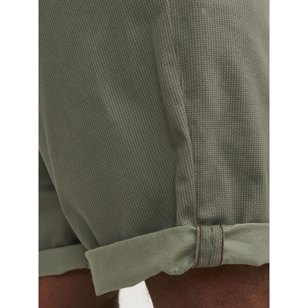 Ανδρική Βερμούδα JACK & JONES CHINO 12230336 Relaxed Fit Χακί - Image 7