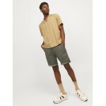 Ανδρική Βερμούδα JACK & JONES CHINO 12230336 Relaxed Fit Χακί - Image 8