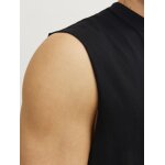 Ανδρική Μπλούζα Αμάνικη JACK & JONES Oversize Fit 12250430 Μαύρο - Image 2