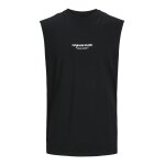 Ανδρική Μπλούζα Αμάνικη JACK & JONES Oversize Fit 12250430 Μαύρο