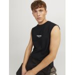 Ανδρική Μπλούζα Αμάνικη JACK & JONES Oversize Fit 12250430 Μαύρο - Image 3