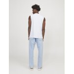 Ανδρική Μπλούζα Αμάνικη JACK & JONES Oversize Fit 12250430 Λευκό - Image 3