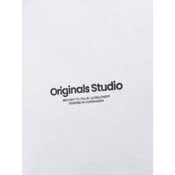 Ανδρική Μπλούζα Αμάνικη JACK & JONES Oversize Fit 12250430 Λευκό - Image 4