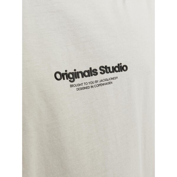 JACK&JONES_SpringSummer2024_moonbeam_12250430 (3) Ανδρική Μπλούζα Αμάνικη JACK & JONES Oversize Fit 12250430 Εκρού - Image 4
