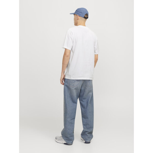 Ανδρική Μπλούζα JACK & JONES 12273239 Regular Fit Λευκό - Image 4