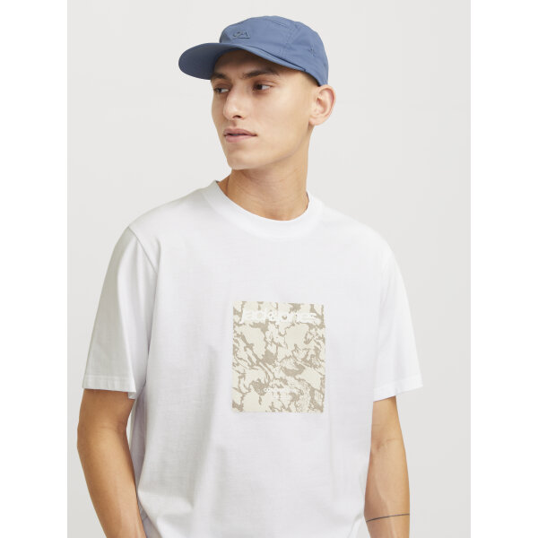 Ανδρική Μπλούζα JACK & JONES 12273239 Regular Fit Λευκό - Image 5