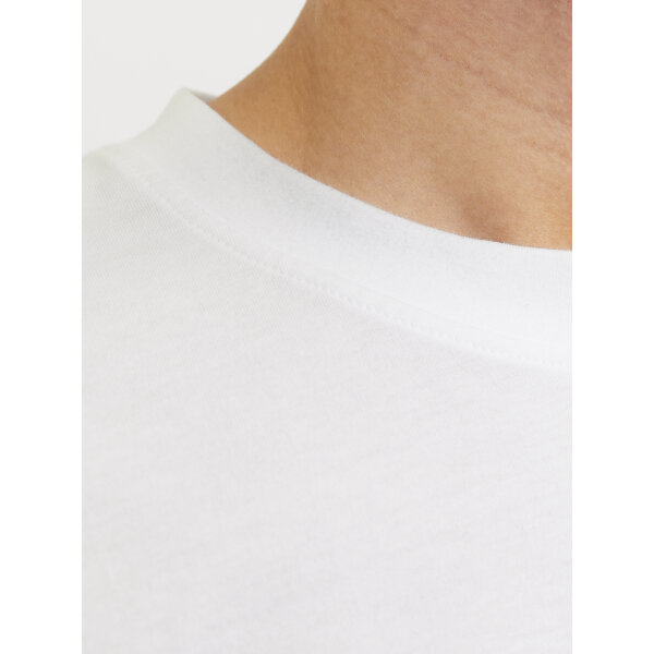 Ανδρική Μπλούζα JACK & JONES 12273239 Regular Fit Λευκό - Image 6