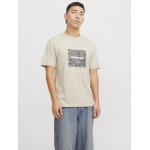 Ανδρική Μπλούζα JACK & JONES 12273239 Regular Fit Μπεζ - Image 2