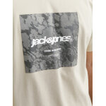 Ανδρική Μπλούζα JACK & JONES 12273239 Regular Fit Μπεζ - Image 3