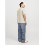 Ανδρική Μπλούζα JACK & JONES 12273239 Regular Fit Μπεζ - Image 4
