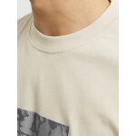 Ανδρική Μπλούζα JACK & JONES 12273239 Regular Fit Μπεζ - Image 7