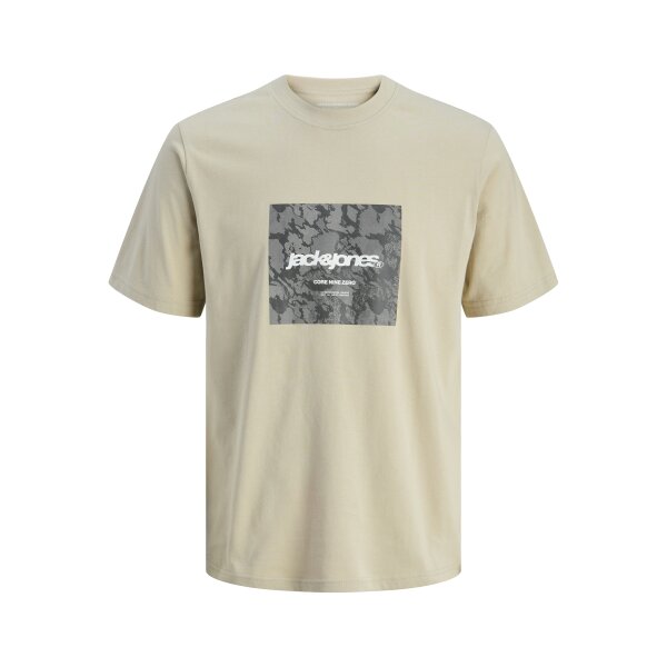 Ανδρική Μπλούζα JACK & JONES 12273239 Regular Fit Μπεζ - Image 1