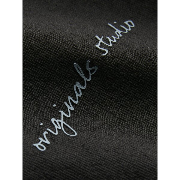 Ανδρική Μπλούζα JACK & JONES Loose Fit 12273388 Μαύρο - Image 3