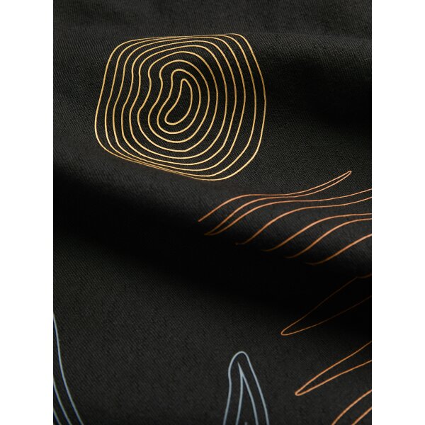 Ανδρική Μπλούζα JACK & JONES Loose Fit 12273388 Μαύρο - Image 4