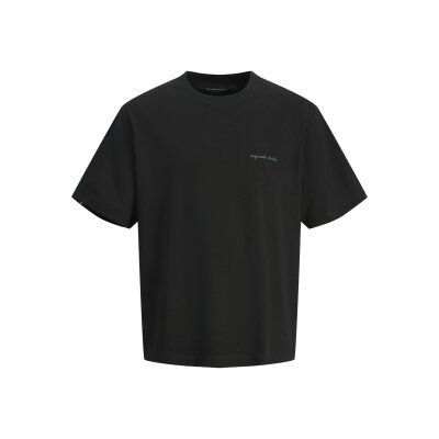 Ανδρική Μπλούζα JACK & JONES Loose Fit 12273388 Μαύρο