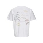 Ανδρική Μπλούζα JACK & JONES Loose Fit 12273388 Λευκό - Image 2