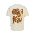 Ανδρική Μπλούζα JACK & JONES Relaxed Fit 12273646 Εκρού - Image 2