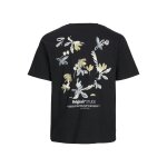 Ανδρική Μπλούζα JACK & JONES Relaxed Fit 12273646 Μαύρο - Image 2
