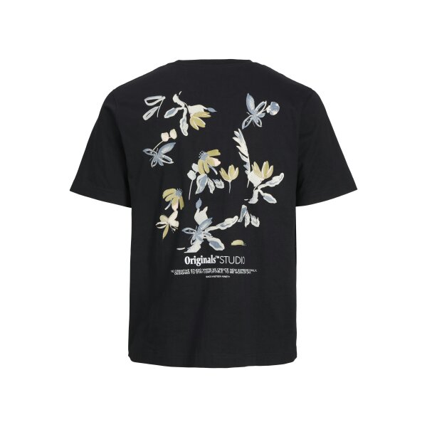 Ανδρική Μπλούζα JACK & JONES Relaxed Fit 12273646 Μαύρο - Image 2