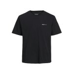Ανδρική Μπλούζα JACK & JONES Relaxed Fit 12273646 Μαύρο