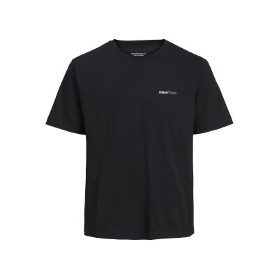 Ανδρική Μπλούζα JACK & JONES Relaxed Fit 12273646 Μαύρο
