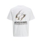 Ανδρική Μπλούζα JACK & JONES Relaxed Fit 12273867 Λευκό - Image 2