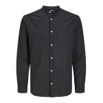Ανδρικό Πουκάμισο JACK & JONES PLUS SIZE LINO 12270008 Μαύρο