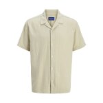 Ανδρικό Πουκάμισο Κοντομάνικο JACK & JONES Relaxed Fit 12274798 Μπεζ