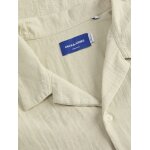 Ανδρικό Πουκάμισο Κοντομάνικο JACK & JONES Relaxed Fit 12274798 Μπεζ - Image 3