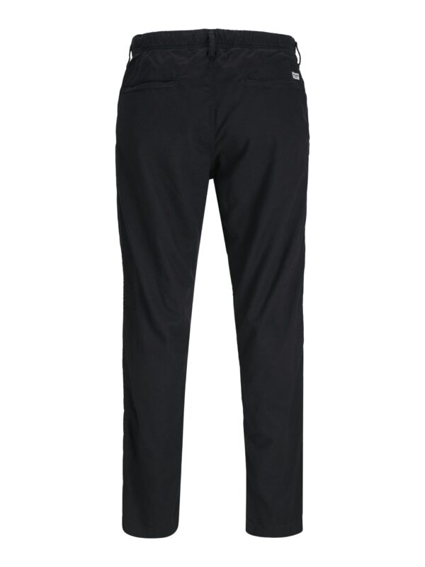 JACK&JONES_SpringSummer2025_4723209_12274977 (1) Ανδρικό Παντελόνι LINO JACK & JONES 12274977 Relaxed Fit Μαύρο - Image 2