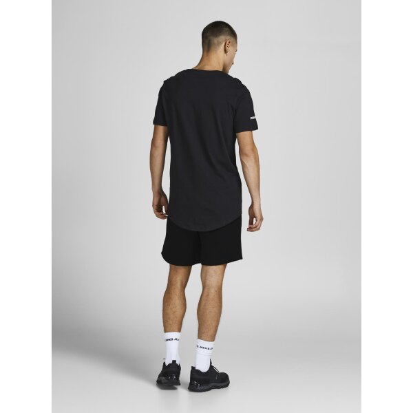 Ανδρική Βερμούδα Φούτερ JACK & JONES 12249285 Regular Fit Μαύρο - Image 2