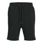 Ανδρική Βερμούδα Φούτερ JACK & JONES 12249285 Regular Fit Μαύρο