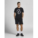 Ανδρική Βερμούδα Φούτερ JACK & JONES 12249285 Regular Fit Μαύρο - Image 3